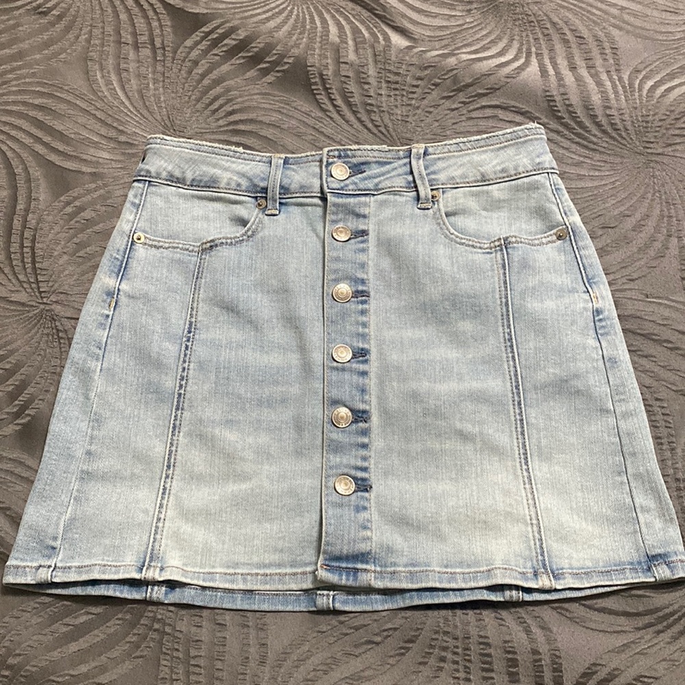 American eagle high-rise A-line skirt